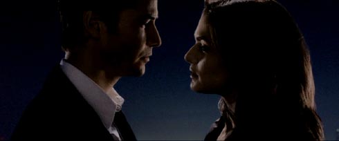 Constantine: Closing shot - no kiss (which would have been cliche, so I don't miss it.)