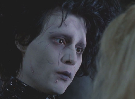 Edward Scissorhands: Kim and Edward's farewell.