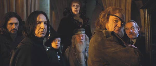 Harry Potter and the Goblet of Fire: The general consternation resulting from discovering Harry Potter has been entered in the Triwizard Challenge.