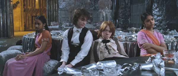 Harry Potter and the Goblet of Fire: Harry and Ron being utter cads at the dance. They do not suffer enough for their selfish disregard.