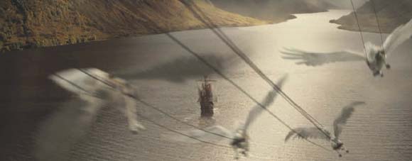 Harry Potter and the Goblet of Fire: Farewell to the Beauxbatons and the Durmstrangs.
