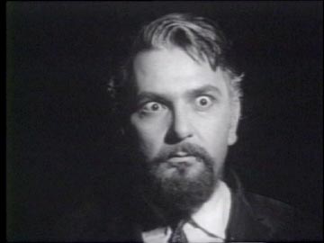 The Little Shop of Horrors (1960): Gravis Mushnik (Mel Welles) learns Seymour's secret