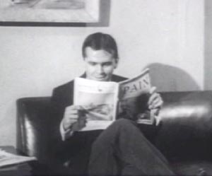 The Little Shop of Horrors (1960): Jack Nicholson in his first role as Wilbur Force, the masochistic dental patient.
