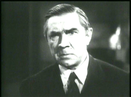 The Devil Bat: Carruthers angrily contemplates his grudge against Martin Heath, father of his first victim and the employer whom Carruthers believes to have selfishly exploited his genius.